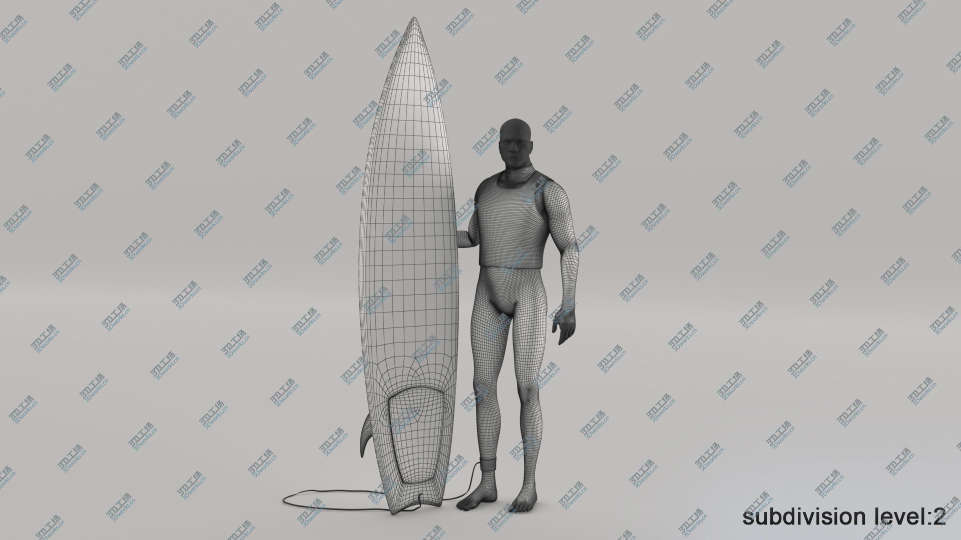 images/goods_img/20210313/White Surfer Animated HQ 3D model/4.jpg